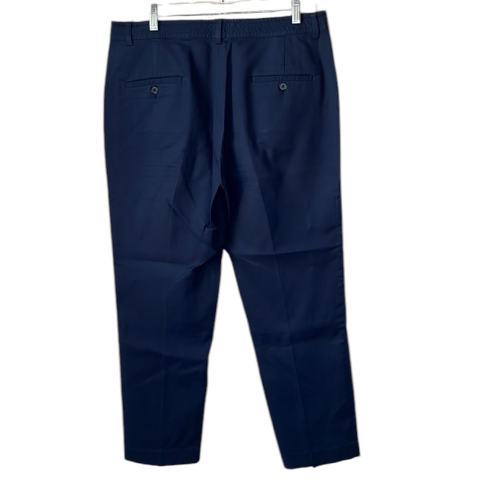 Gerard Darel Paris Blue Ankle Crop Pant Trousers Size 42/10 - Picture 2 of 7